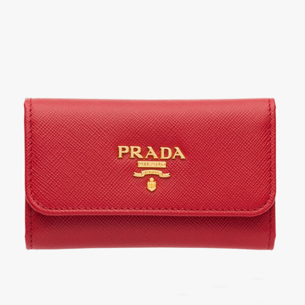  PRADA プラダキーケーススーパーコピー★ サフィアーノ 6連 キーケース ★ 1PG222 レッド